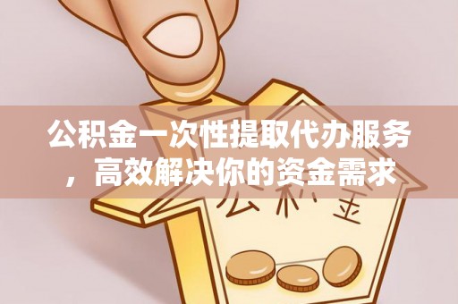 城固公积金一次性提取代办服务，高效解决你的资金需求