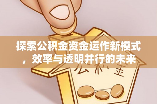 城固探索公积金资金运作新模式，效率与透明并行的未来