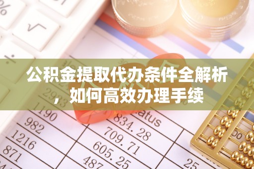 城固公积金提取代办条件全解析，如何高效办理手续