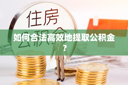 城固如何合法高效地提取公积金？
