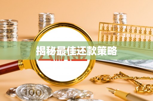 城固揭秘最佳还款策略