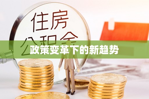 城固政策变革下的新趋势