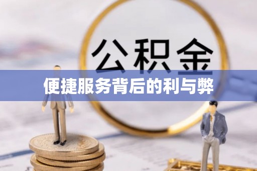 城固便捷服务背后的利与弊